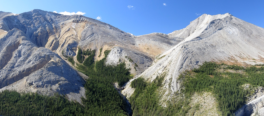 Mt. O'Hagan from the Approach to Utopia